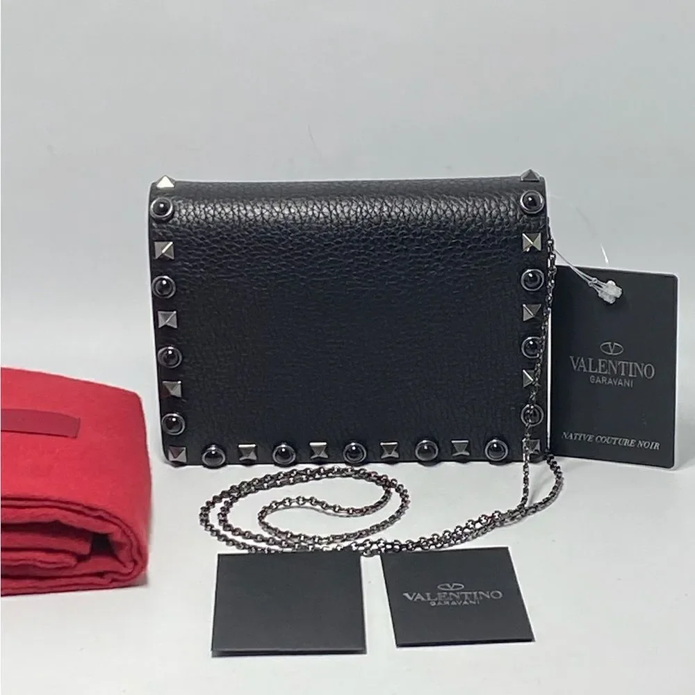 Valentino Garavani Mini Rockstud Chain shoulder bag